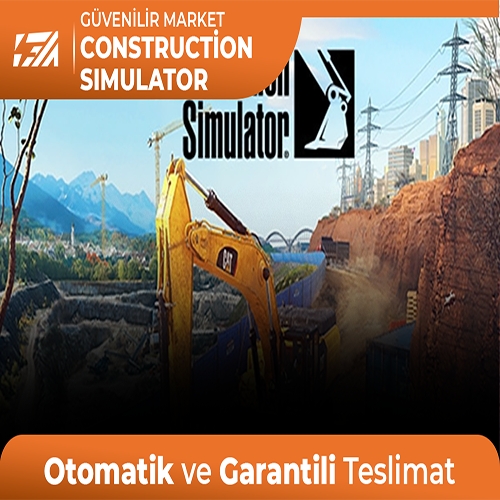  Construction Simülatör + Garanti + Destek